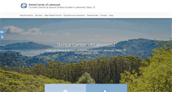 Desktop Screenshot of dentalcenteroflakewood.com